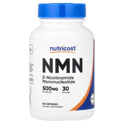 Nutricost Nmn 60 Capsules 250 Mg Per Capsule
