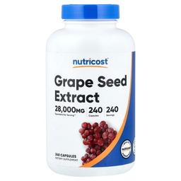 Nutricost Grape Seed Extract 240 Capsules 400 Mg Per Capsule