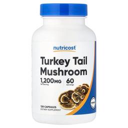 Nutricost Turkey Tail Mushroom 120 Capsules 600 Mg Per Capsule