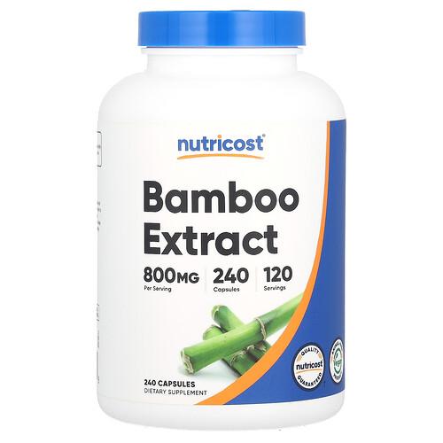Nutricost Bamboo Extract 240 Capsules 400 Mg Per Capsule