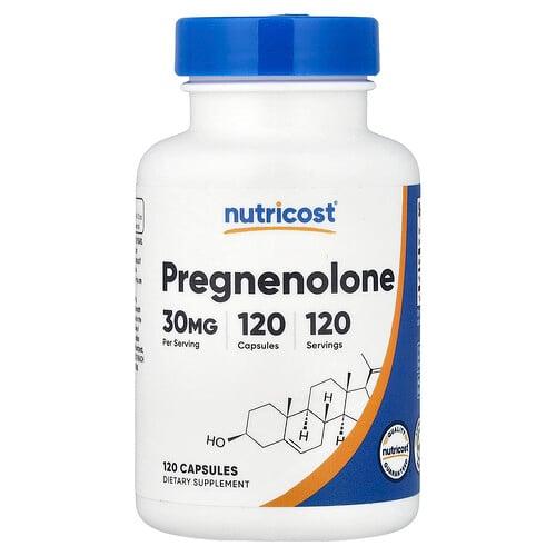 Nutricost Pregnenolone 30 Mg 120 Capsules