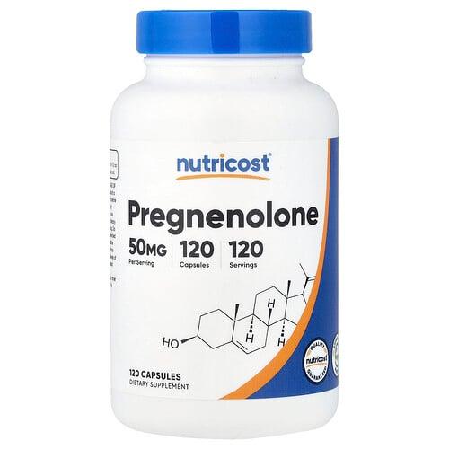 Nutricost Pregnenolone 50 Mg 120 Capsules