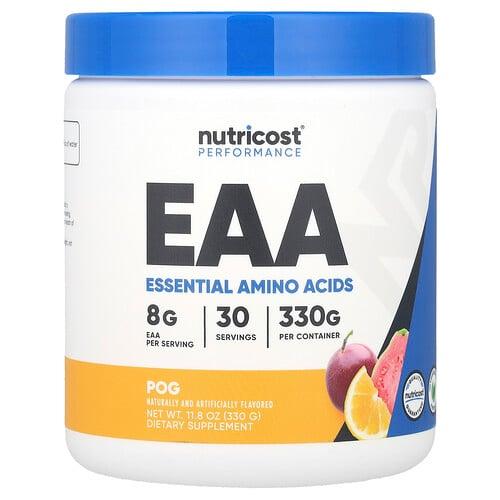 Nutricost Performance Eaa Powder Passionfruit Orange Guava 11 8 Oz 330 G