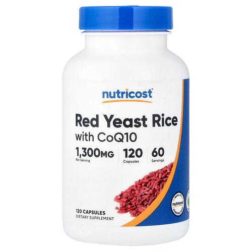 Nutricost Red Yeast Rice With Coq10 120 Capsules product image
