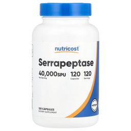 Nutricost Serrapeptase 20 Mg 40 000 Spu 120 Capsules