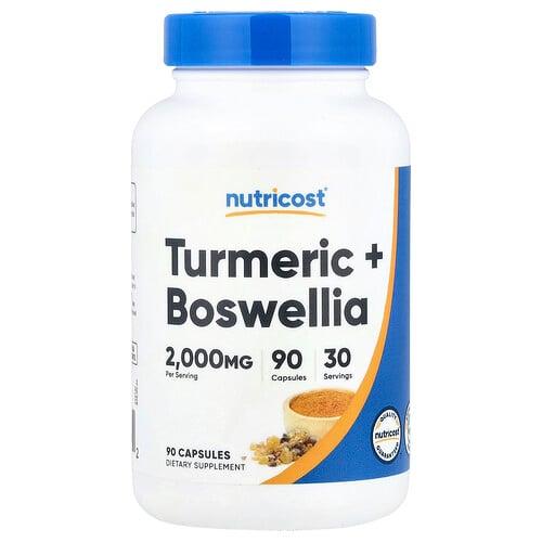 Nutricost Turmeric Boswellia 90 Capsules