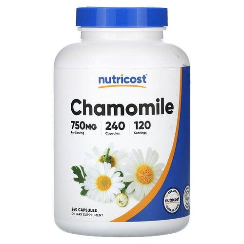 Nutricost Chamomile 240 Capsules 375 Mg Per Capsule