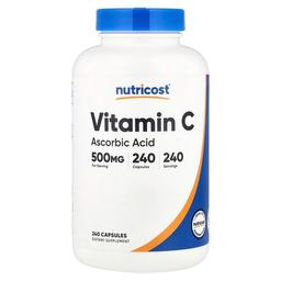 Nutricost Vitamin C 500 Mg 240 Capsules