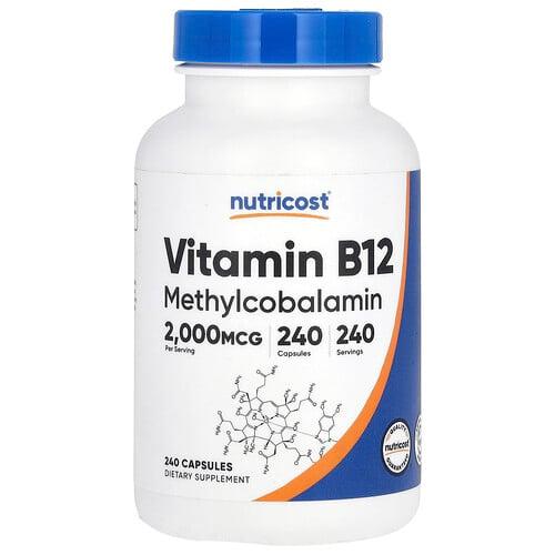 Nutricost Vitamin B12 2 000 Mcg 240 Capsules product image