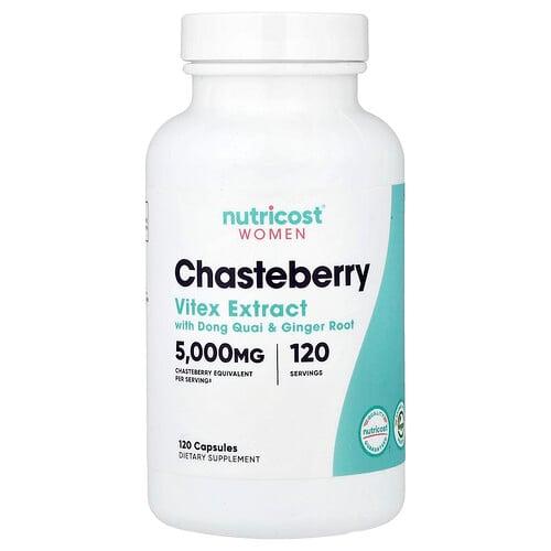 Nutricost Women Chasteberry With Dong Quai Ginger Root 120 Capsules