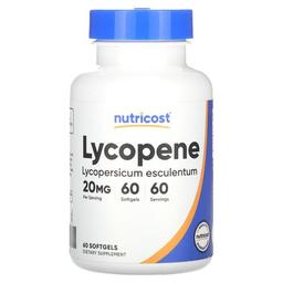 Nutricost Lycopene 20 Mg 60 Softgels