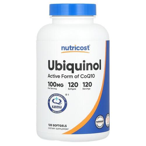 Nutricost Ubiquinol 100 Mg 120 Softgels
