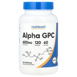 Nutricost Alpha Gpc 120 Capsules 300 Mg Er Capsule