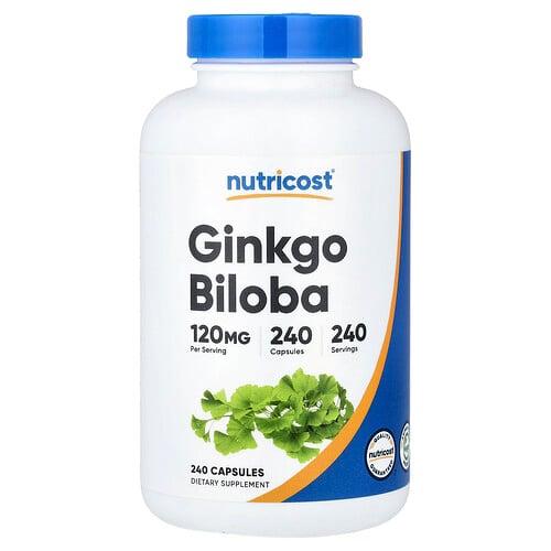 Nutricost Ginkgo Biloba 120 Mg 240 Capsules