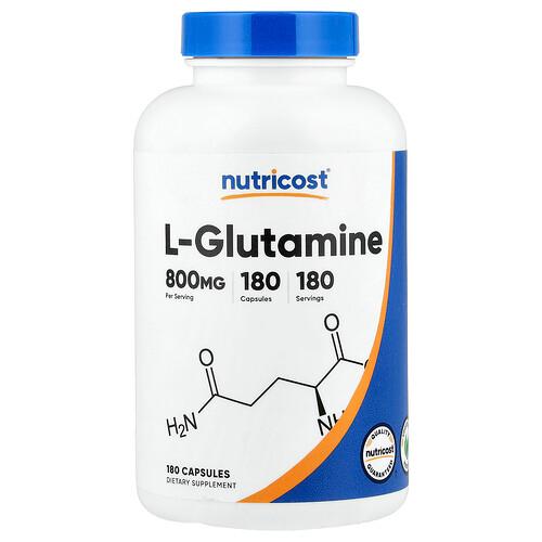 Nutricost L Glutamine 180 Capsules
