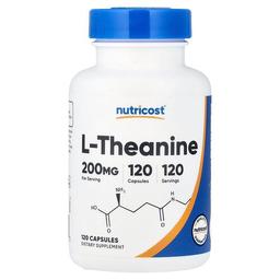 Nutricost L Theanine 200 Mg 120 Capsules