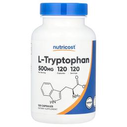 Nutricost L Tryptophan 500 Mg 120 Capsules