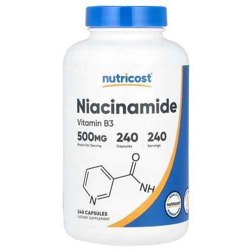 Nutricost Niacinamide 500 Mg 240 Capsules product image