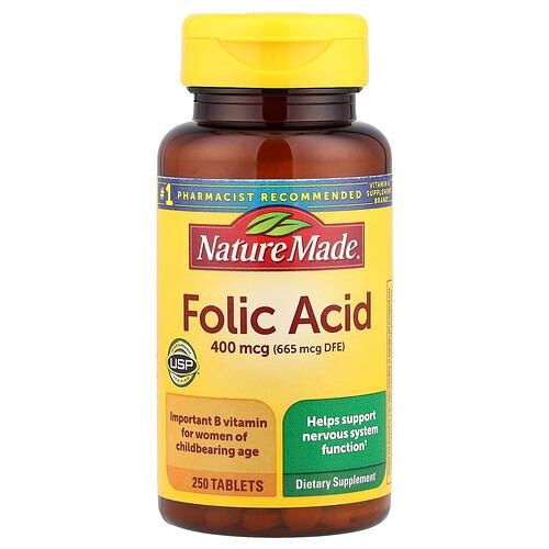 Nature Made Folic Acid 250 Tablets product image