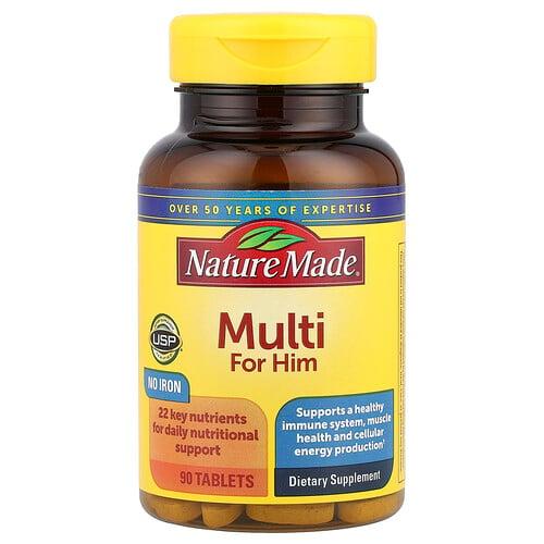 Nature Made Multi For Him 90 Tablets