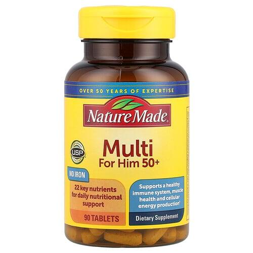 Nature Made Multi For Him 50 90 Tablets