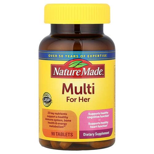 Nature Made Multi For Her 90 Tablets