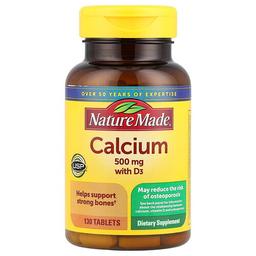 Nature Made Calcium With D3 130 Tablets