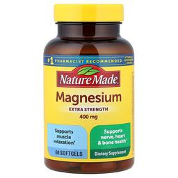 Nature Made Magnesium 400 Mg 60 Softgels