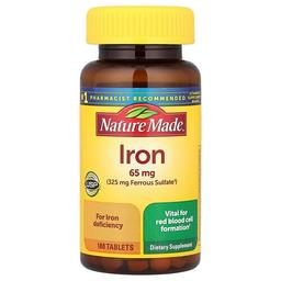 Nature Made Iron 65 Mg 180 Tablets