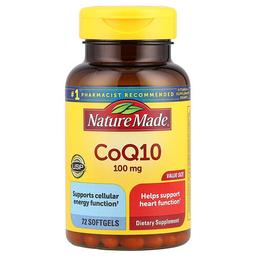 Nature Made Coq10 100 Mg 72 Softgels