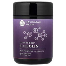 Neurogan Health Luteolin 120 Tablets 100 Mg Per Tablet