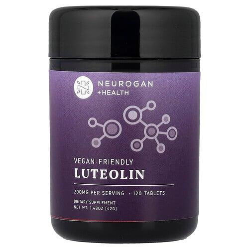 Neurogan Health Luteolin 120 Tablets 100 Mg Per Tablet