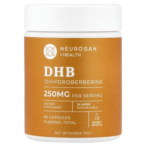 Neurogan Health Dhb 250 Mg 60 Capsules