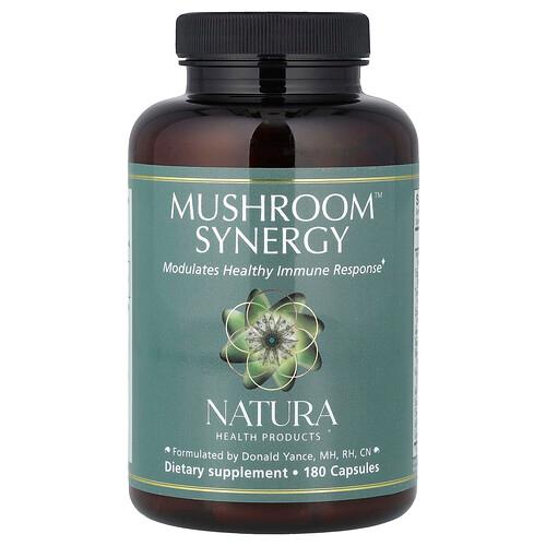 Natura Health Products Mushroom Synergy 180 Capsules