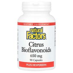 Natural Factors Citrus Bioflavonoids Plus Hesperidin 650 Mg 90 Capsules