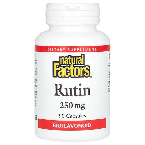 Natural Factors Rutin 250 Mg 90 Capsules