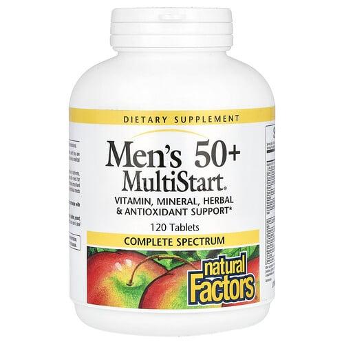 Natural Factors Men S 50 Multistart 120 Tablets