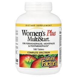 Natural Factors Women S Plus Multistart 180 Tablets