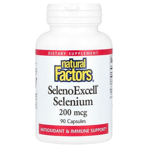 Natural Factors Selenoexcell Selenium 200 Mcg 90 Capsules