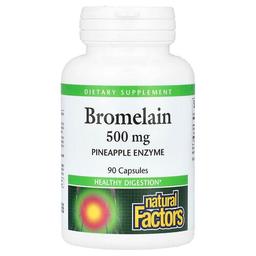 Natural Factors Bromelain 500 Mg 90 Capsules