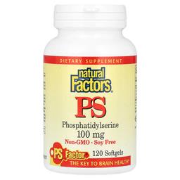 Natural Factors Ps 100 Mg 120 Softgels