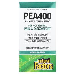 Natural Factors Pea400 Palmitoylethanolamide 400 Mg 90 Vegetarian Capsules