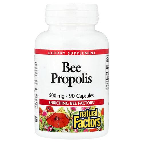 Natural Factors Bee Propolis 500 Mg 90 Capsules