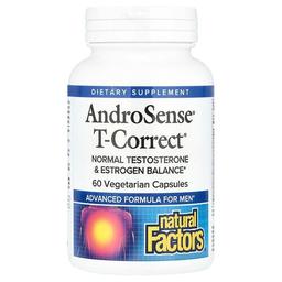 Natural Factors Androsense T Correct 60 Vegetarian Capsules