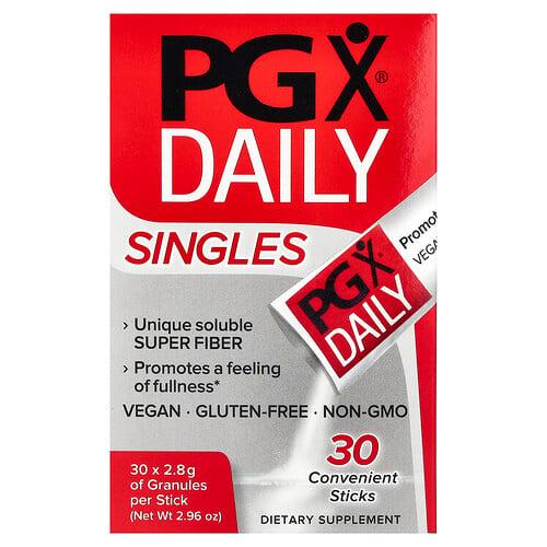 Natural Factors Pgx Daily Singles 30 Convenient Sticks 2 8 G Each