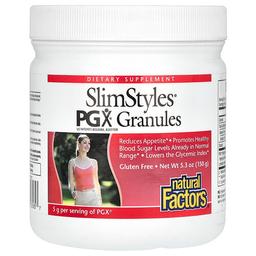 Natural Factors Slimstyles Pgx Granules Unflavored 5 3 Oz 150 G