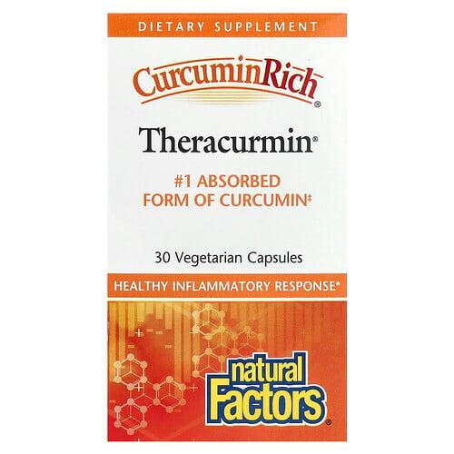 Natural Factors Curcuminrich Theracurmin 30 Mg 30 Vegetarian Capsules