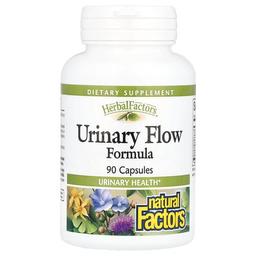 Natural Factors Herbal Factors Urinary Flow Formula 90 Capsules