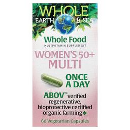 Natural Factors Whole Earth Sea Women S 50 Multi 60 Vegetarian Capsules