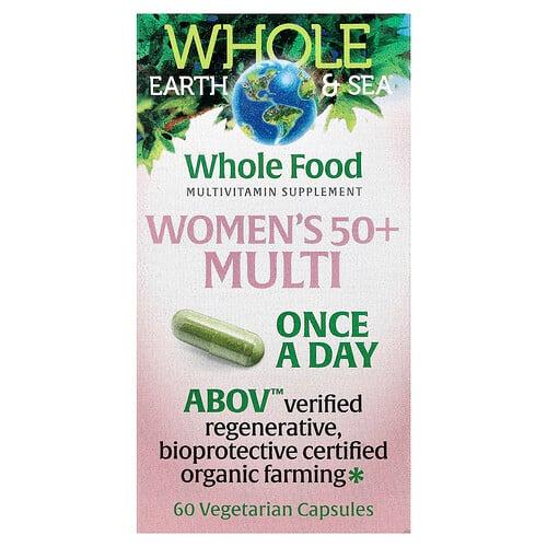 Natural Factors Whole Earth Sea Women S 50 Multi 60 Vegetarian Capsules